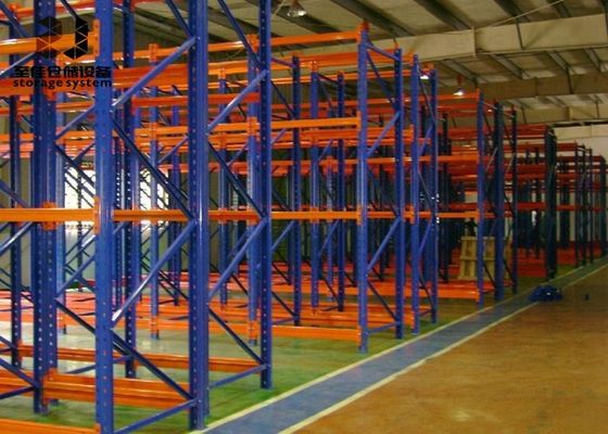 1000-4500 kg/pallet Zware opslagrekken Multi-level metalen opslagplanken