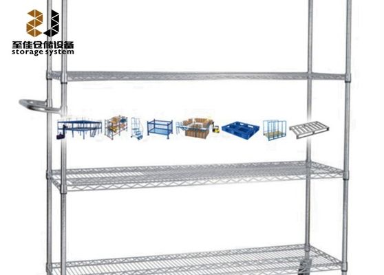 100kg-120kg / laag Makkelijk te monteren Multi-Level Palet Racking Solutions, Warehouse Palet Racking