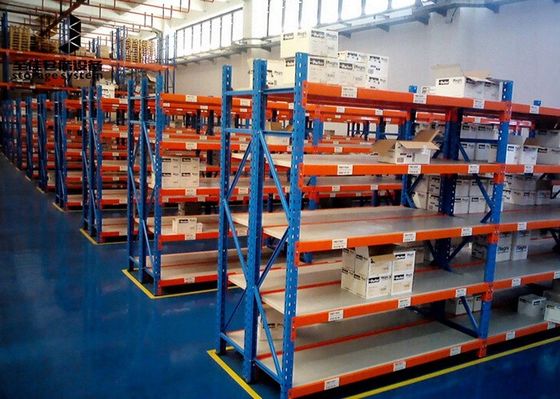 Corrosiebescherming Zware opslagrekken Meervoudige niveaus Zware staalrekken
