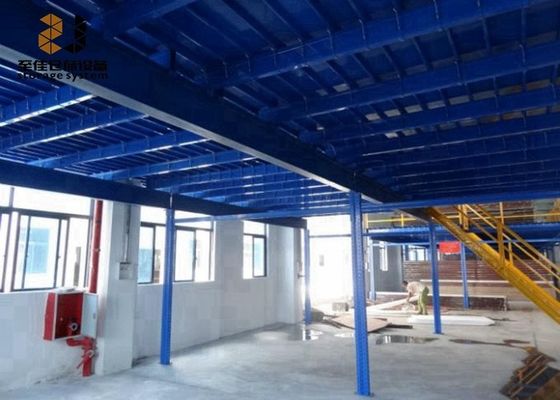 Staal Q235 / 245 Boltloze / Rivet Shelving, Warehouse Mezzanine vloeren voor gebouwen