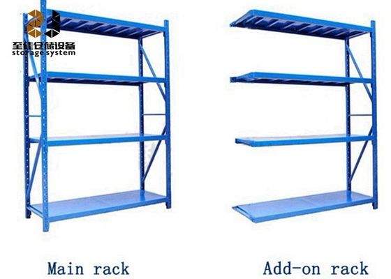 Multifunctioneel lichte opslagrek Makkelijk te monteren Selectief palletreken systeem
