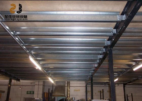 Staal Q235 / 245 Industriële mezzanine vloeren Epoxy poeder gecoat