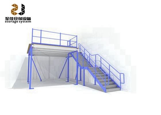 500 kg-1500 kg/m2 Metalen mezzaninesystemen, opslag Mezzaninesysteem