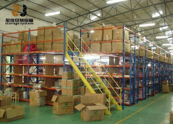 Boltloze / Rivet-rekken Industriële mezzanine vloeren Oppervlak glad 2m hoogte