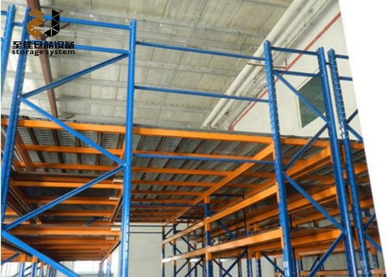 Staal Q235 / Q345 Mezzanine vloerrekken met grote laadcapaciteit 500 kg - 4000 kg/m2