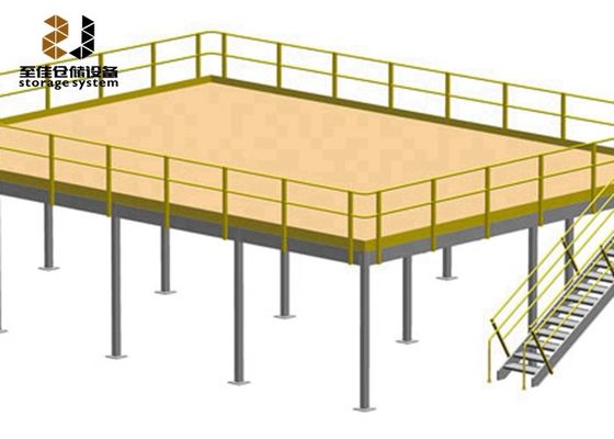 2 laag Mezzanine Platform Racking Systems Q235 Stalen Mezzanine vloer