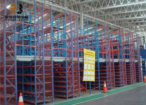 500 kg - 4000 kg/m2 Structurele rek ondersteunde mezzanine vloeren ODM &amp; OEM