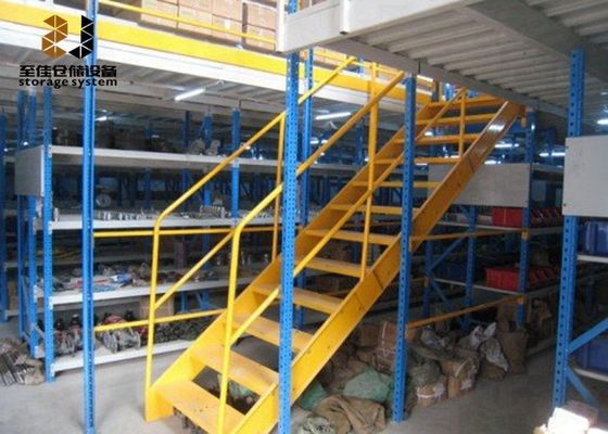 Economische industriële mezzanine vloeren staal Q235 magazijn mezzanine systemen