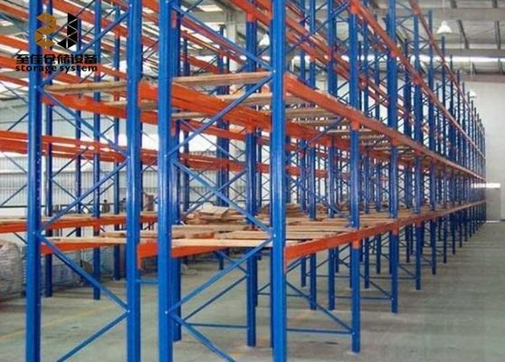 Duurzaam racksysteem zonder bouten, maximaal 1000 kg / niveau.