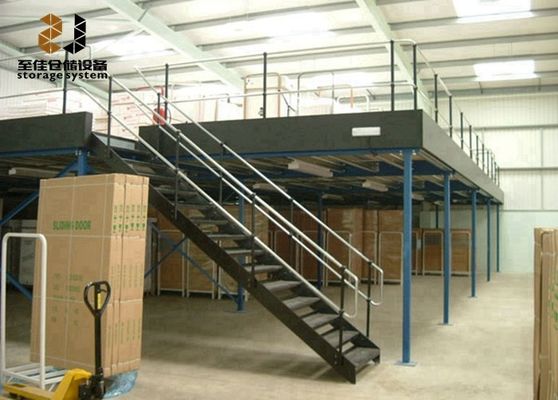 Gegalvaniseerde tussenvloeren voor magazijnen 500 kg/m2-1500 kg/m2 voor materiaalbehandeling