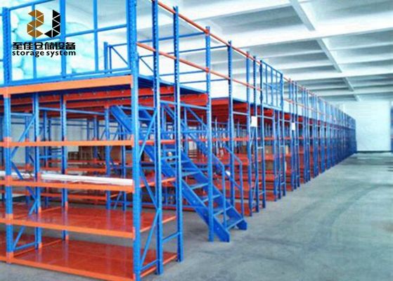 Heavy Duty 2 - 3 laag metalen mezzaninesystemen / stalen opslagplanken