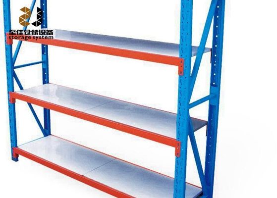 Epoxypoederbedekte gegalvaniseerde snelheidspalletrekplanken / magazijnopslagplanken