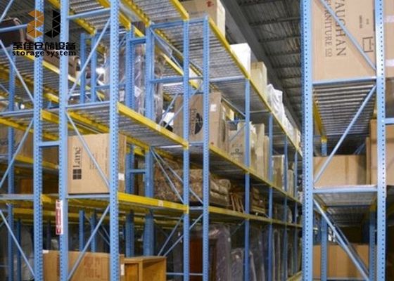 Koudgewalst staal voor middelmatige opslag Multilevel Warehouse Pallet Racks
