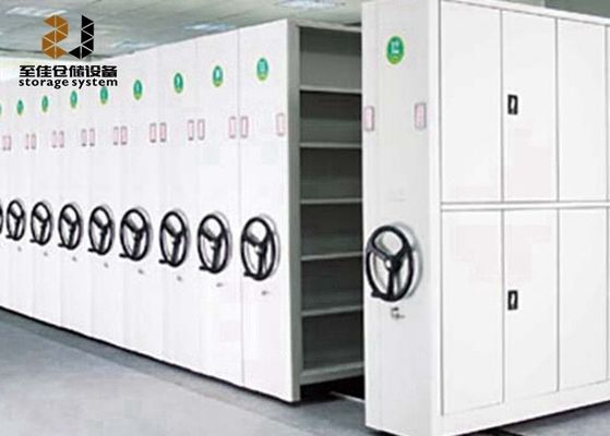 Industrieel meubilair Hoogdichtheidsfilingsysteem met elektrostatische poedercoating
