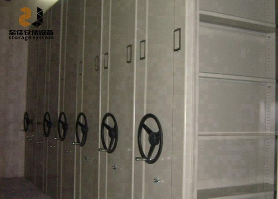 Veiligheids slot High Density Mobile File Storage System, Compactus Filing System