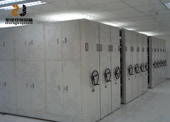 Conventioneel verplaatsbaar archiefkasten Planksysteem 6 lagen Verplaatsbare planksystemen