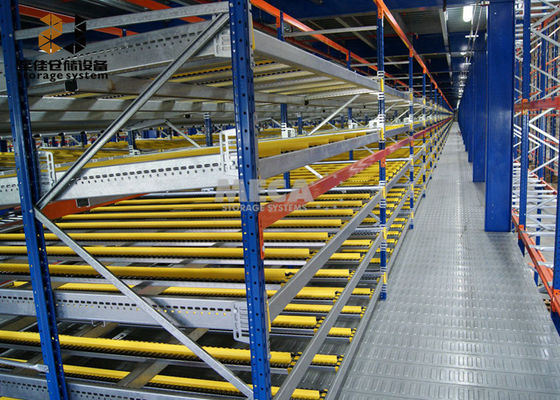 Duurzaam Q235 industriële staal opslagrekken Maximaal 1500 kg Lengte Op maat
