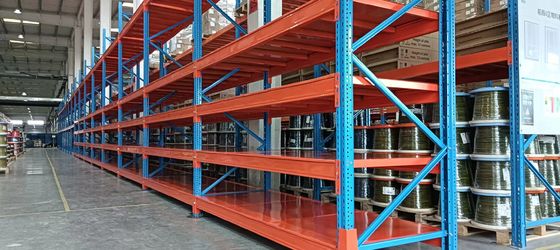 Corrosiebescherming Finish Industrial Metal Storage Racks voor veelzijdige opslagoplossingen